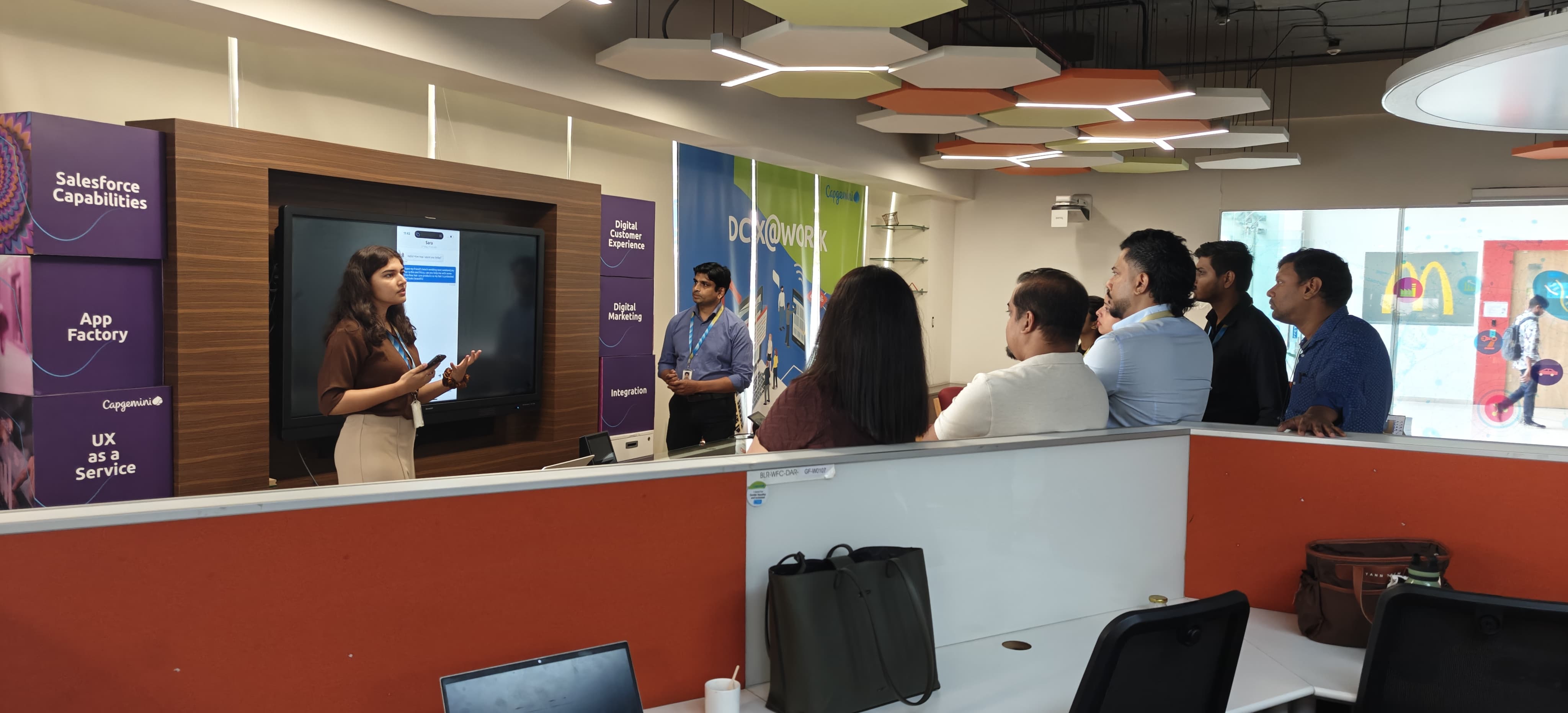 Team workshop at Capgemini studio